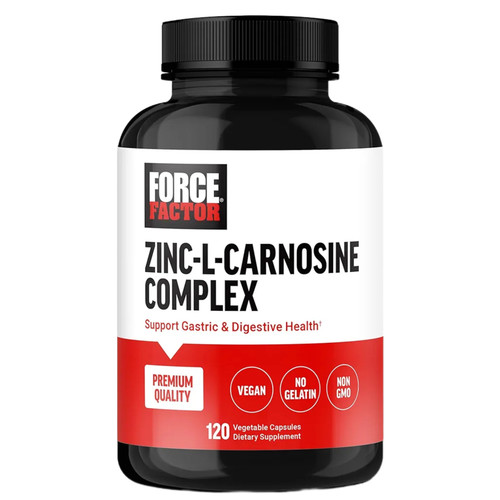 زینک ال کارنوزین برند فورس فکتور ۱۲۰ عددی درمان میکروب ، ورم ، سوزش معده