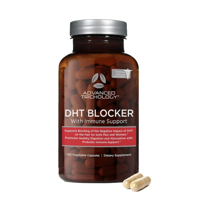 کپسول DHT Blocker With Immune Support | مهار ریزش مو و تقویت ایمنی ۱۲۰ عددی