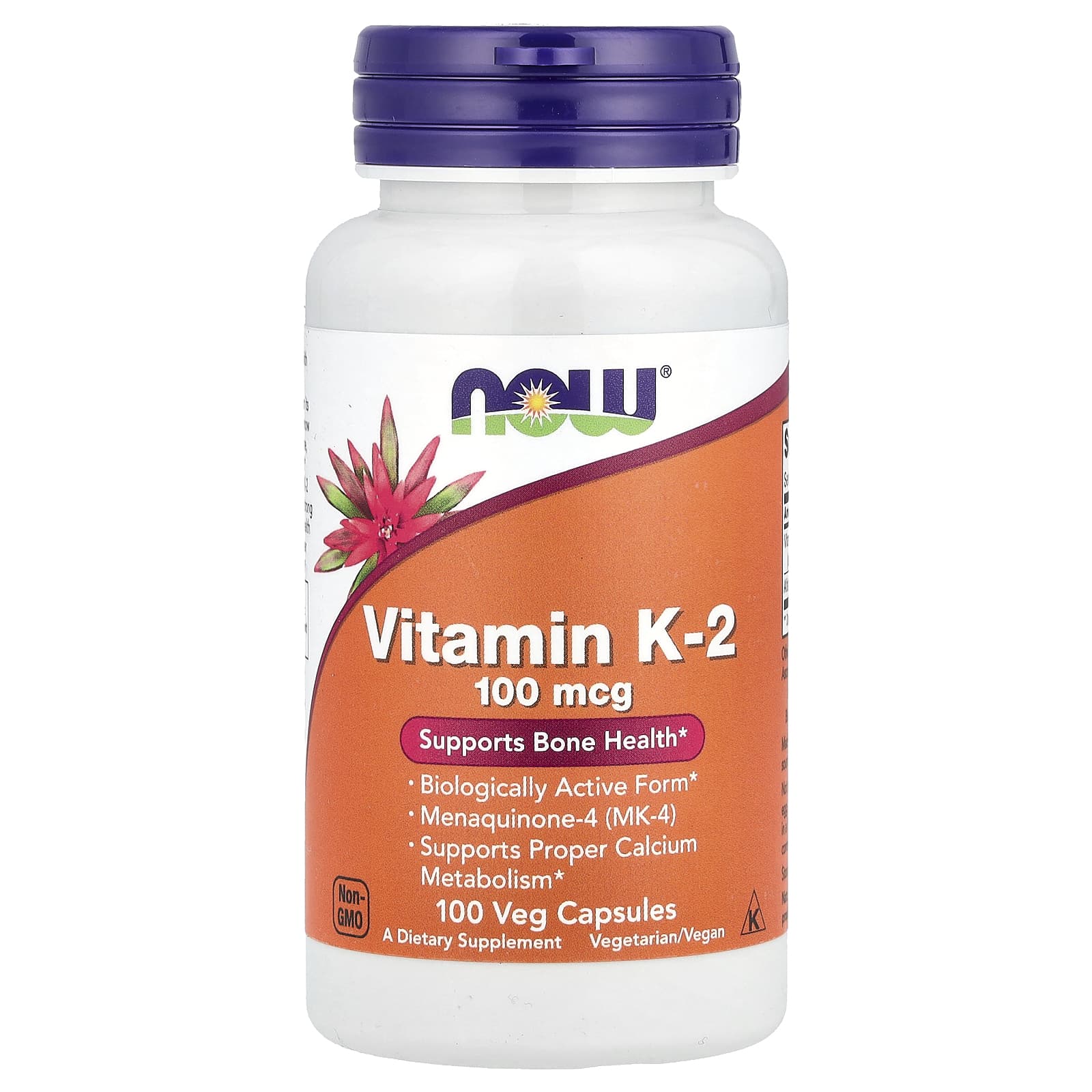 کپسول ویتامین K2 ناو 100 میکروگرم (MK-4) 100 عددی | سلامت استخوان و متابولیسم کلسیم